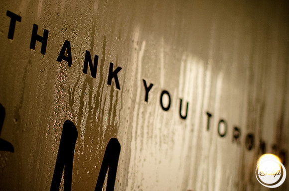 Thank You Toronto