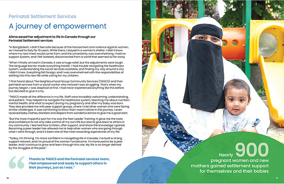 The Neighbourhood Group's 2024-2025 Impact Report