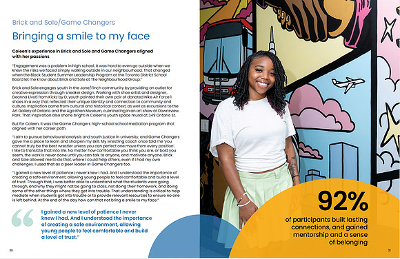 The Neighbourhood Group's 2024-2025 Impact Report