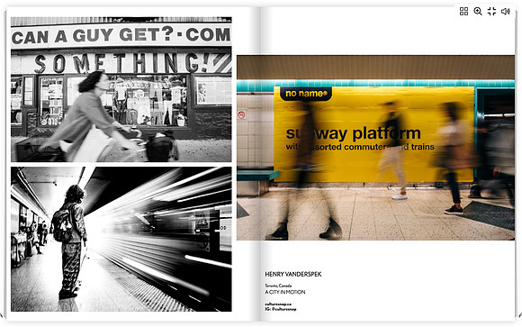 Images in PhotoED Magazine's Motion issue