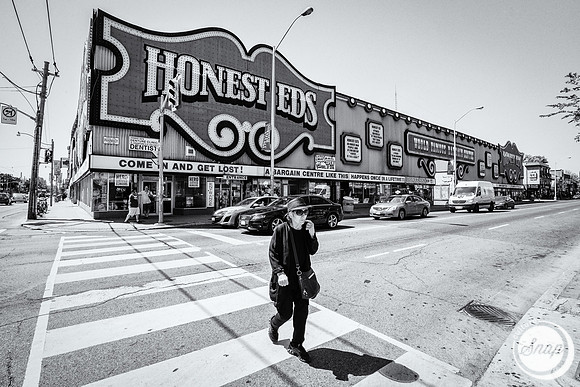 One More Thing (Honest Ed's street photo)
