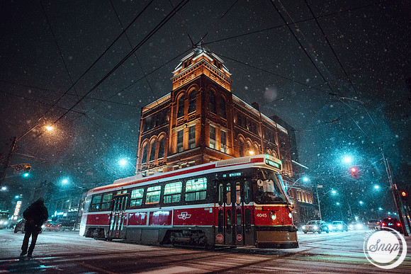 Broadview Hotel Snowfall