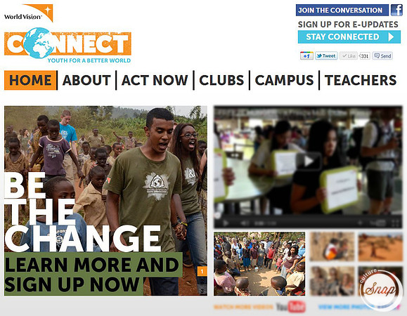 World Vision Youth content